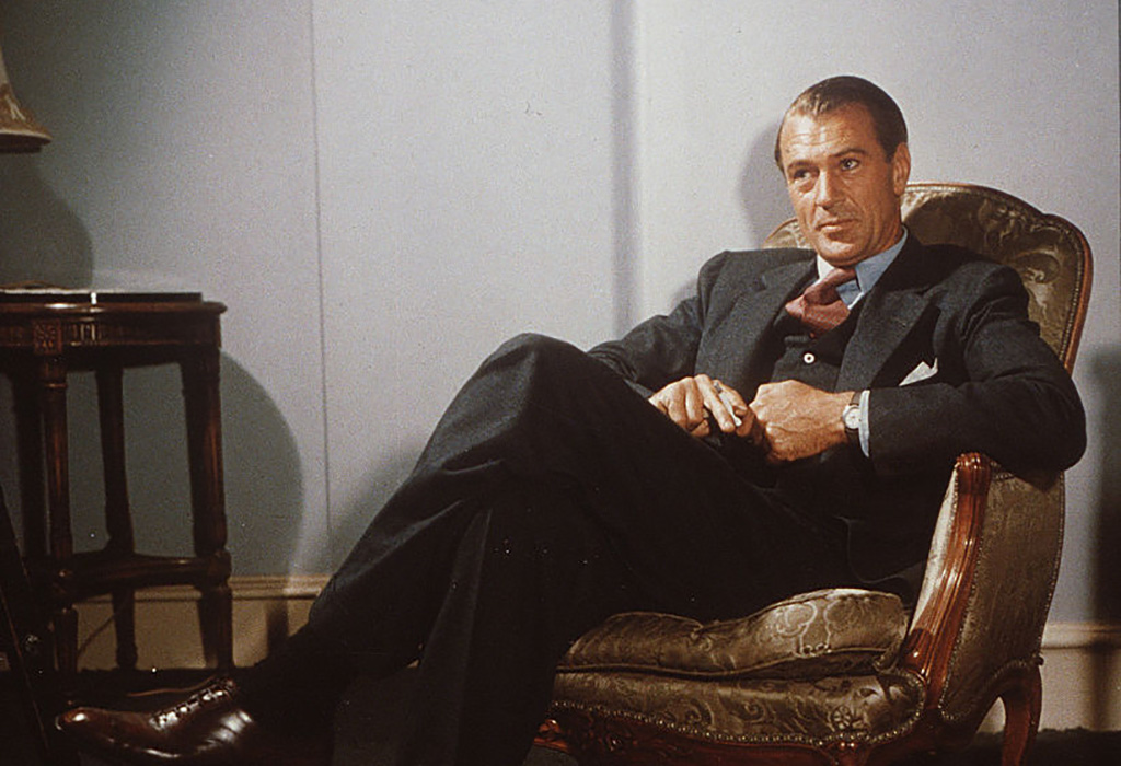 Cooper sitting in a chair