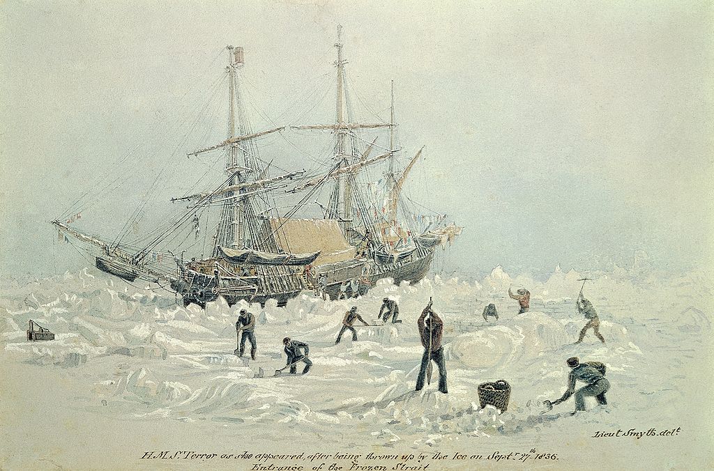 hms terror crew -164078573 hms terror crew working