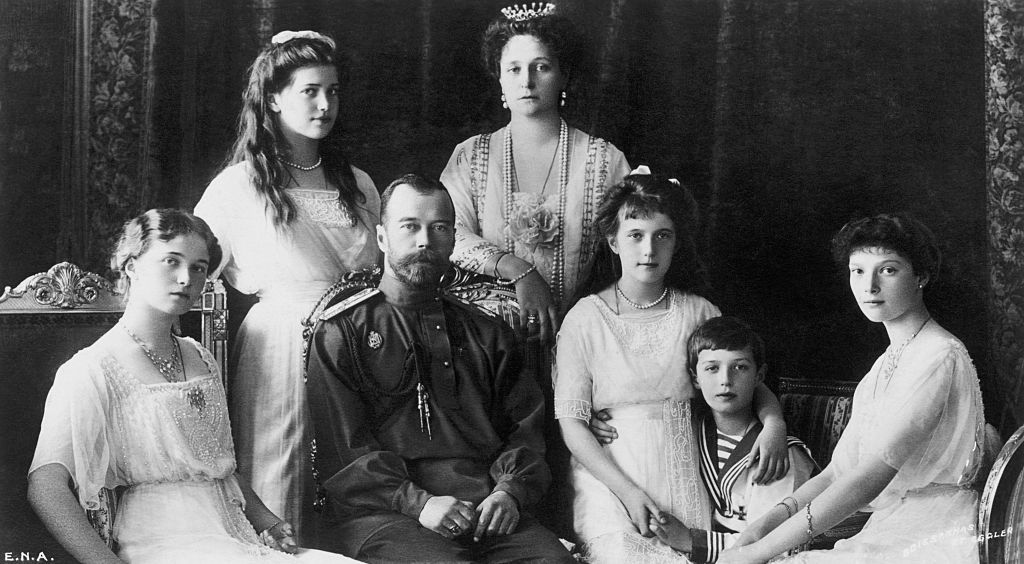 Romanov family portrait 