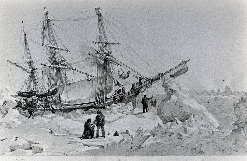 hms terror trapped in the ice
