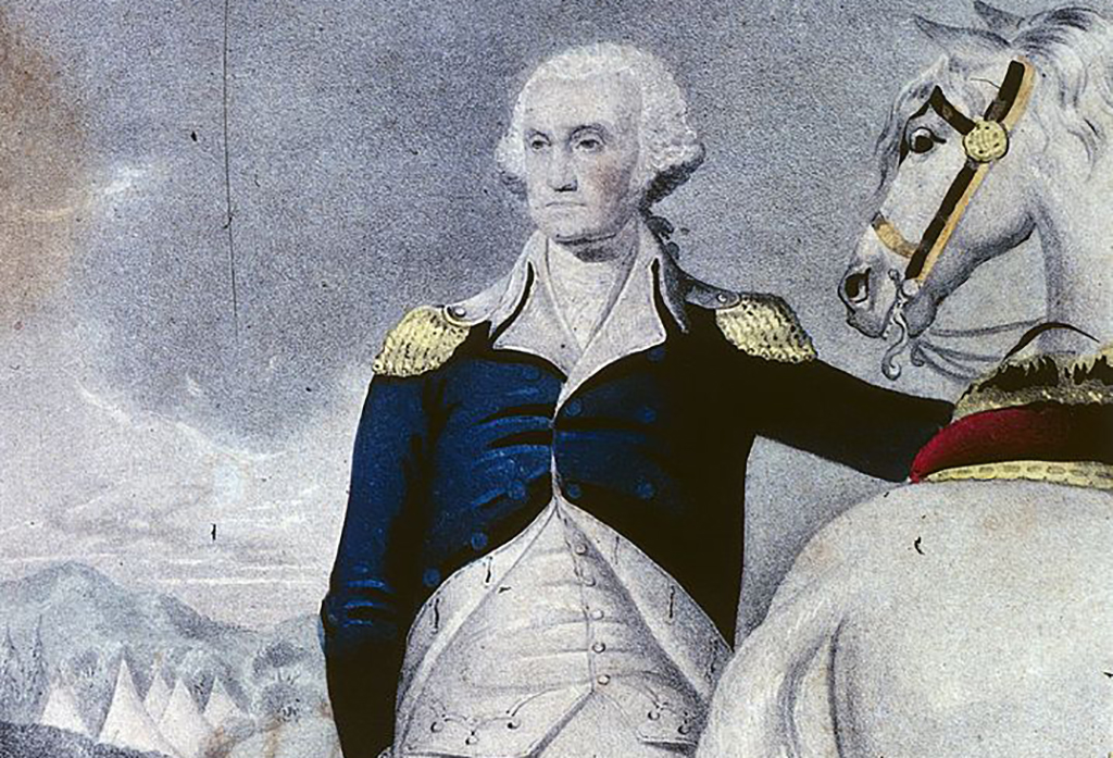 Painting of George Washington