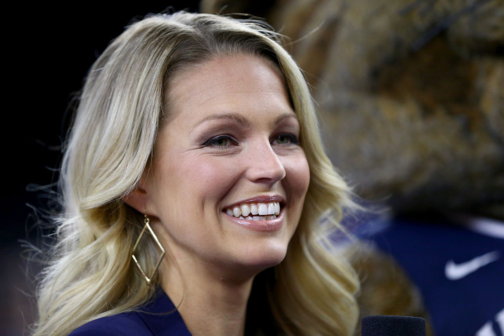 allie laforce -518570060 allie laforce getting ready for an interview