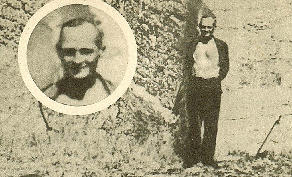 Smiling before firing squad 