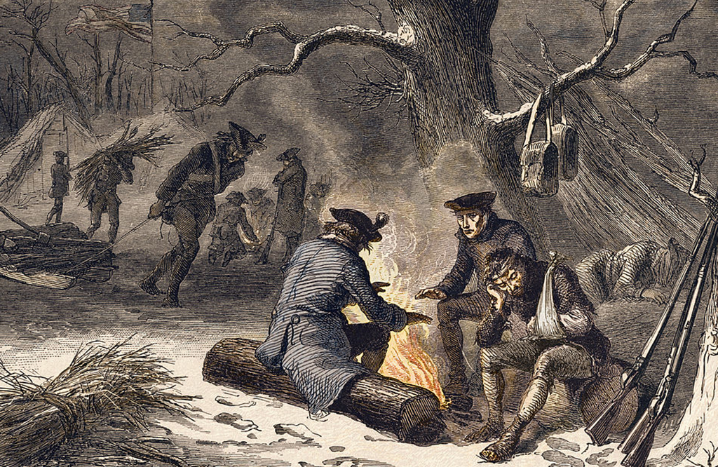 Men at Valley Forge