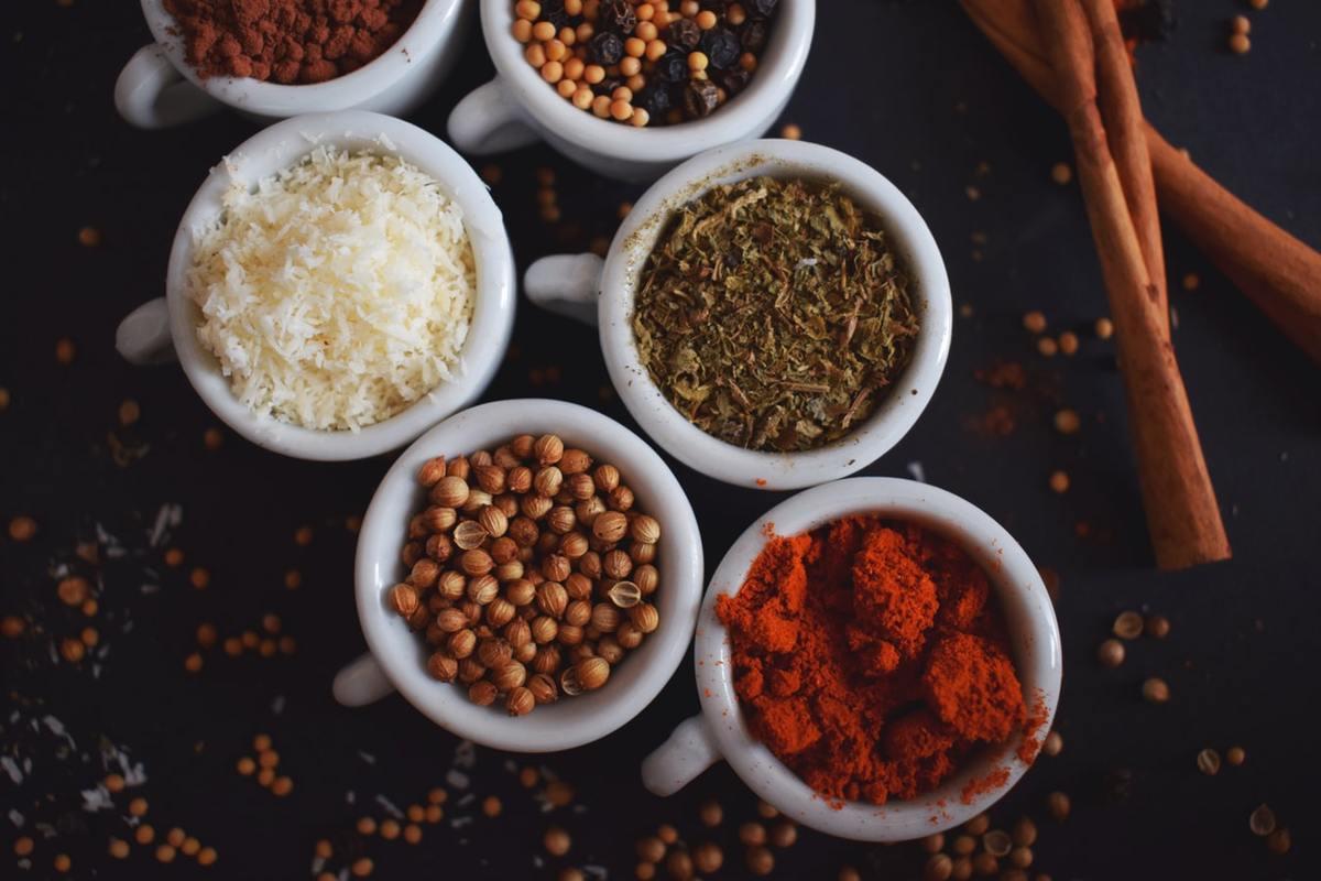 spices up close spices