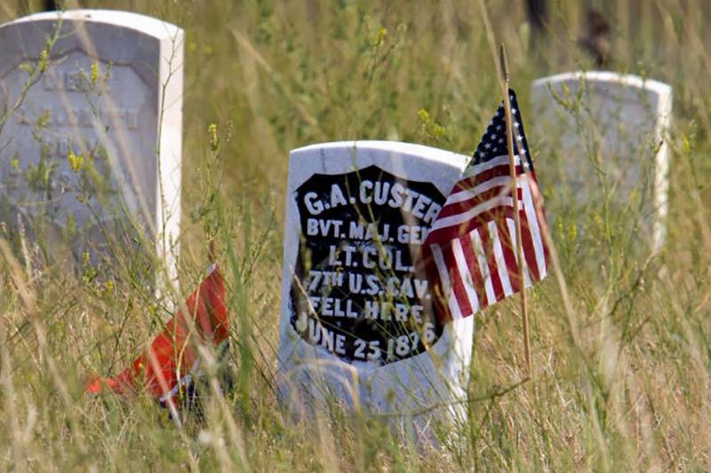 Custer's grave 