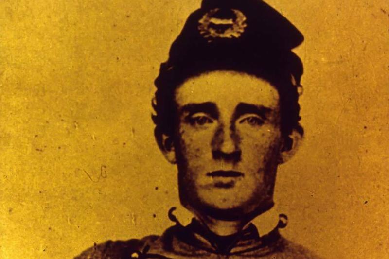 Custer on his graduation day 