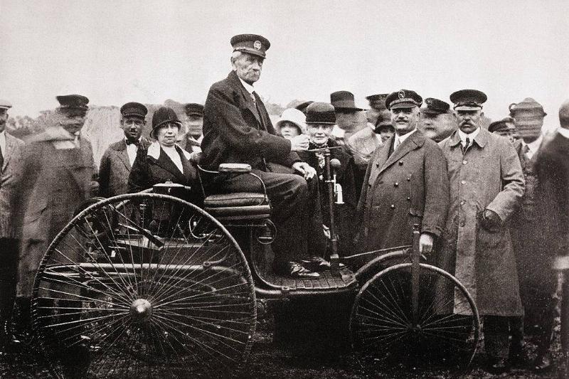 Karl Benz on automobile 