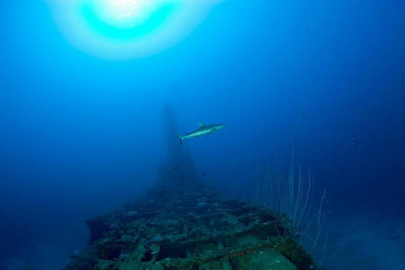 Sunken boat 