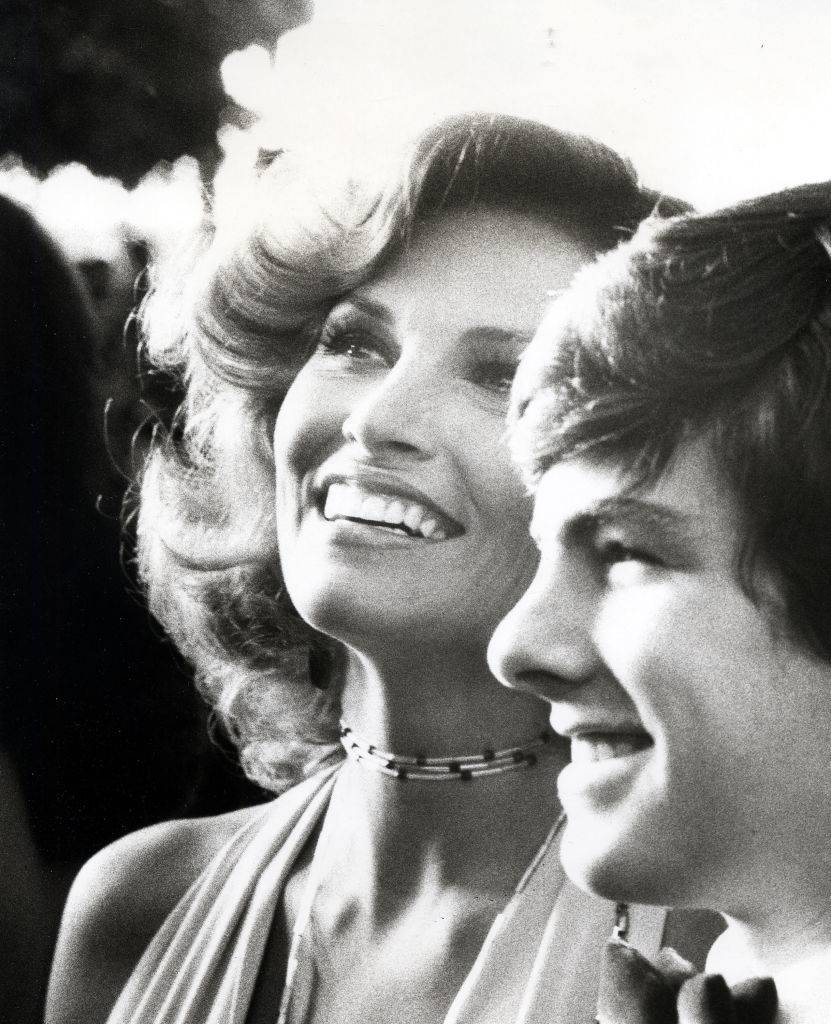 Raquel Welch and Son Damon Welch
