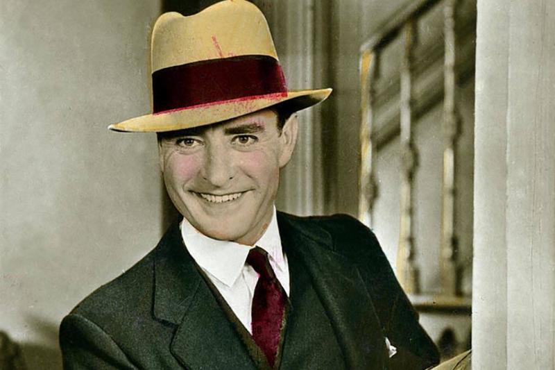 Colored picture of John Gilbert 