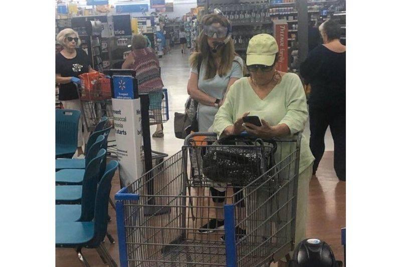 snorkelling in the store