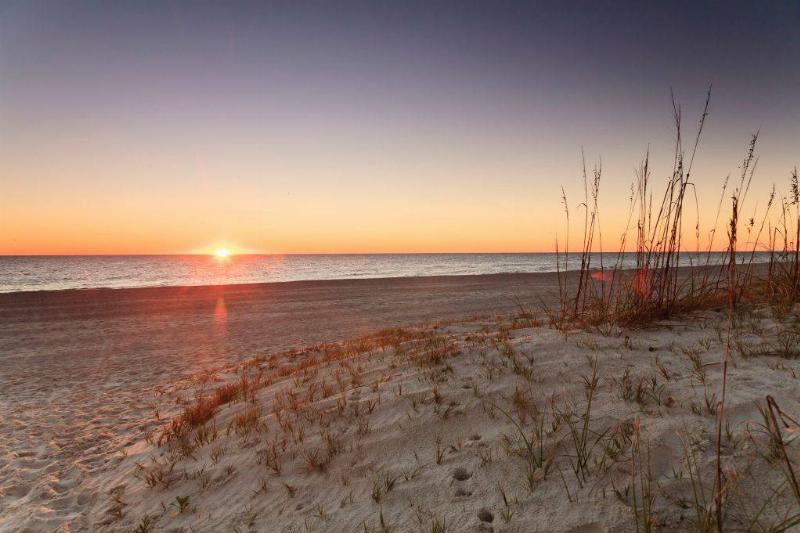 Sunrise on Amelia Island, Florida.