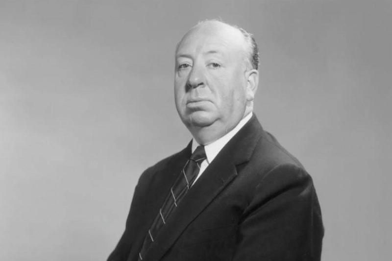 Portrait of Alfred Hitchcock 