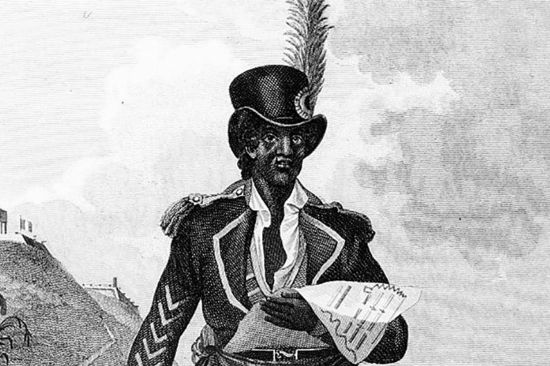 Drawing of Louverture 