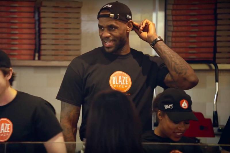 LeBron James Invested About A Million Dollars Into Blaze Pizza LeBron James Invested About A Million Dollars Into Blaze Pizza