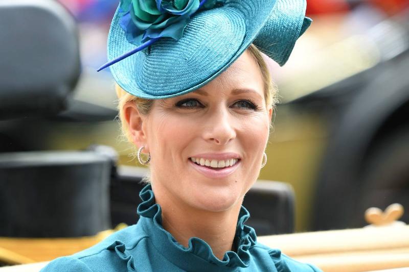 makeup-1157233138 Zara Phillips shows off her makeup.
