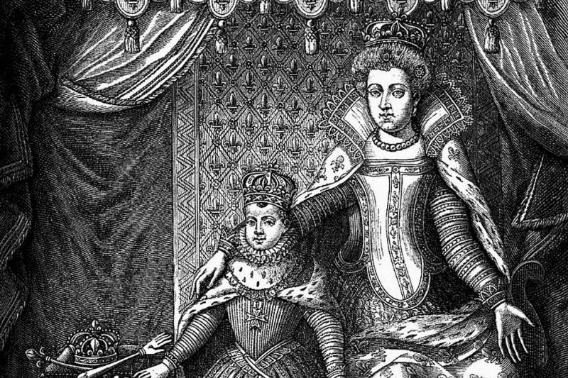 Picture of two queens 