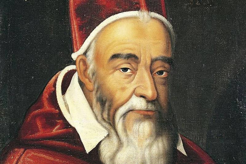 Painting of pope 