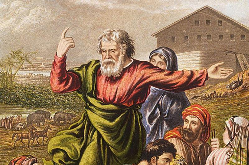 Painting of Noah and the Ark