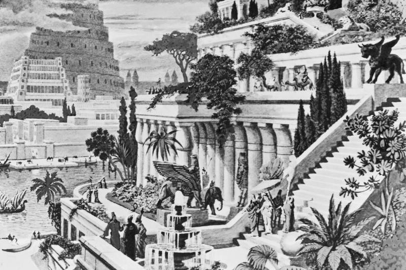 The Hanging Gardens of Babylo