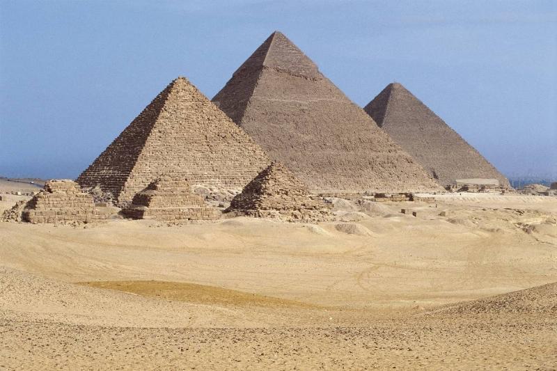 Pyramids at Giza