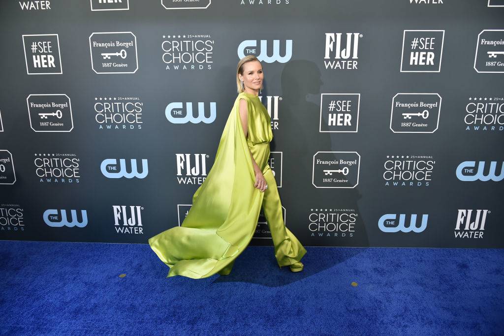 Kristen Bell during the arrivals for the 25th Annual Critics' Choice Awards