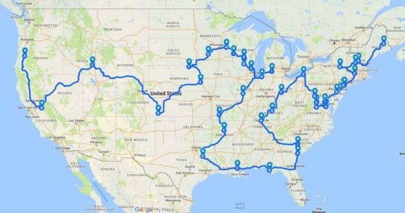 The Best Route To Hit All Of The Springfield Towns In The US The Best Route To Hit All Of The Springfield Towns In The US