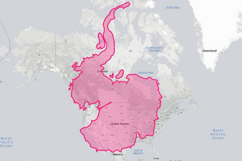 Antarctica Takes Over The United States And Parts Of Canada Antarctica Takes Over The United States And Parts Of Canada