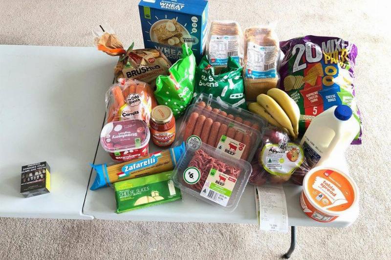 one pack of cigarettes compared to food for same price in australia