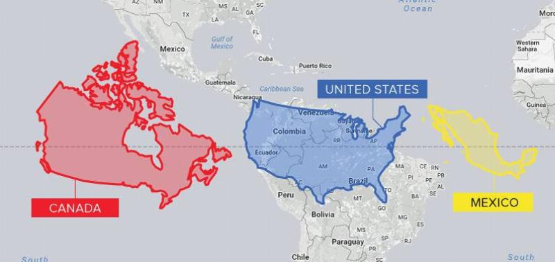 Canada and US and Mexico at Scale