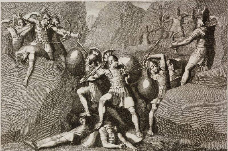 Picture of the battle 