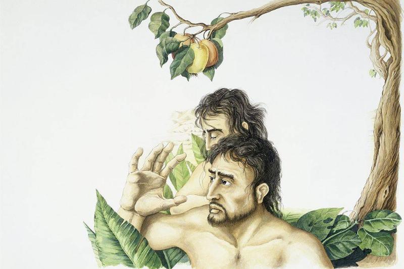 Picture of Adam and eve 