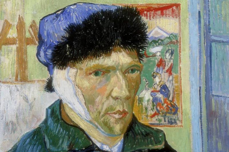 Van Gogh self portrait 