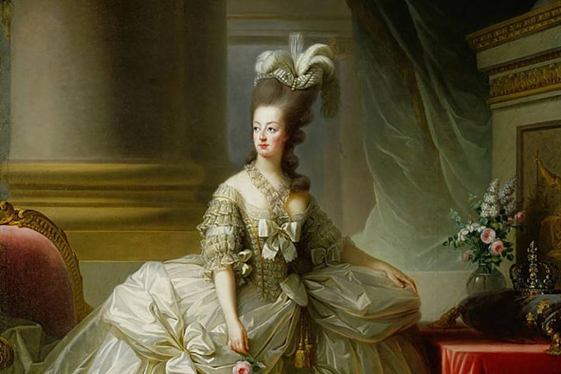 Painting of Marie Antoinette 