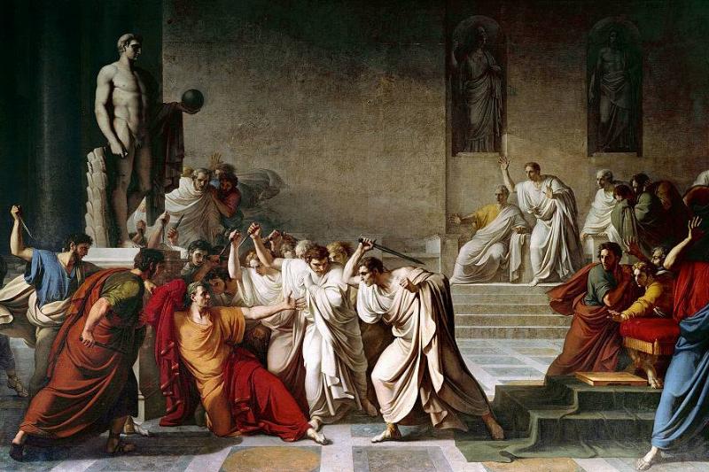 Painting of Julius Ceasar 