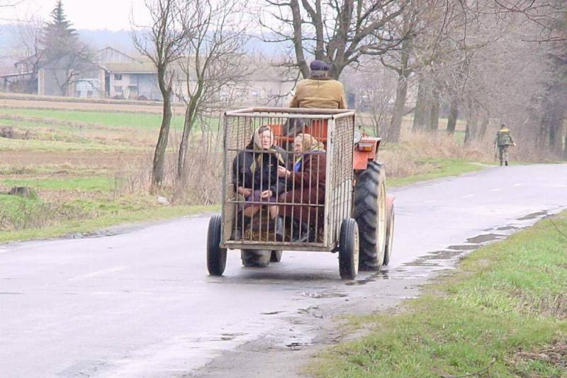Women in cage 