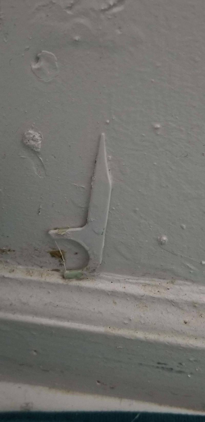 floss painted onto wall dental floss stick painted onto wall