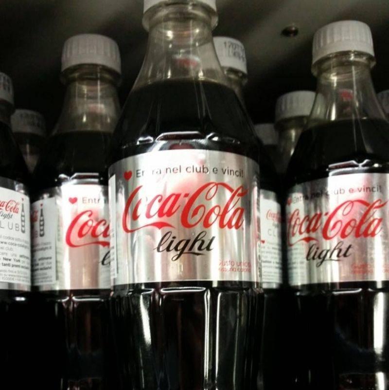 light diet Coke is called Coca Cola Light