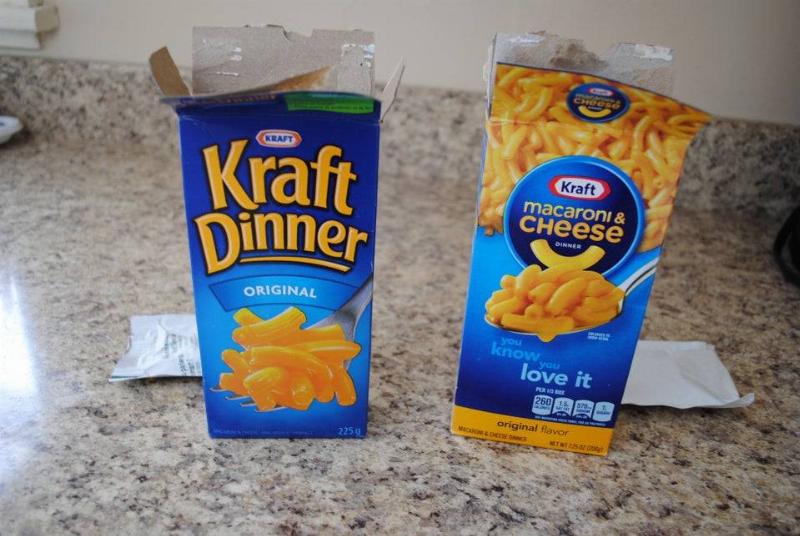 mac and cheese mac and cheese in the states and in Canada
