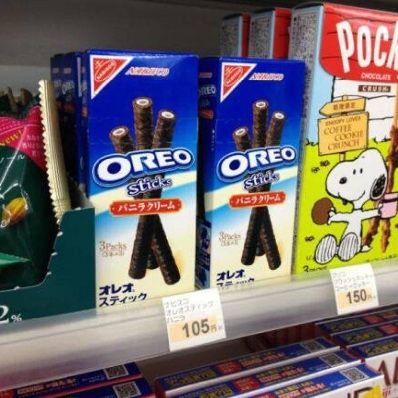 oreo Oreo sticks instead of cookies