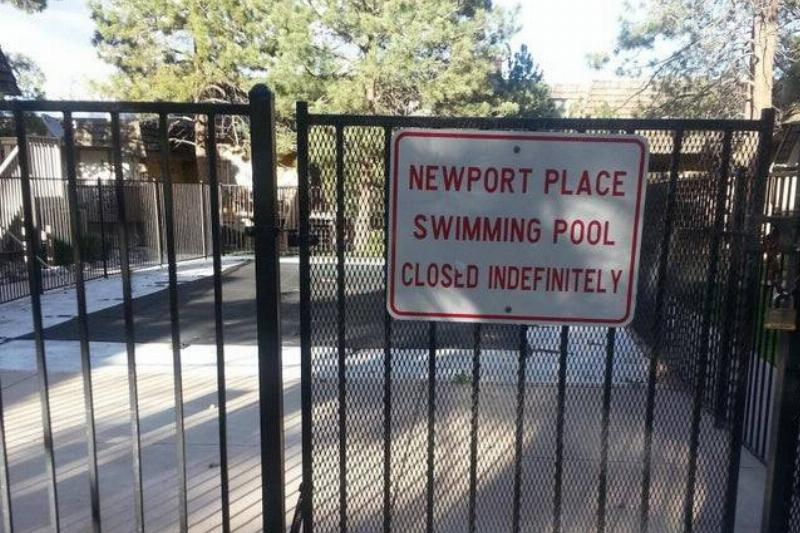 permanently closed pool pool that's permanently closed