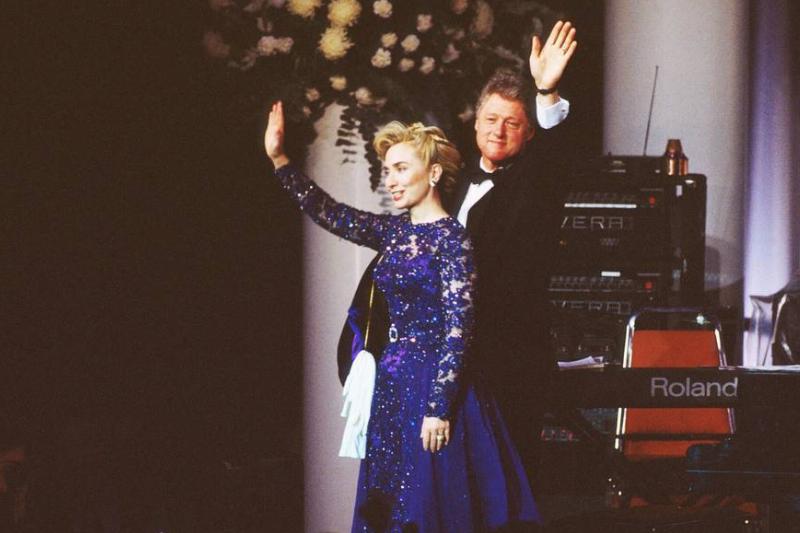 Hillary Clinton 1993-51621561 Bill Clinton twirls his wife Hillary at the 1993 inaugural ball.