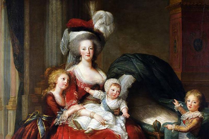 Painting of Marie Antoinette 
