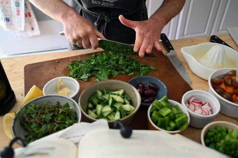 Peggy Grodinsky's Fattoush salad
