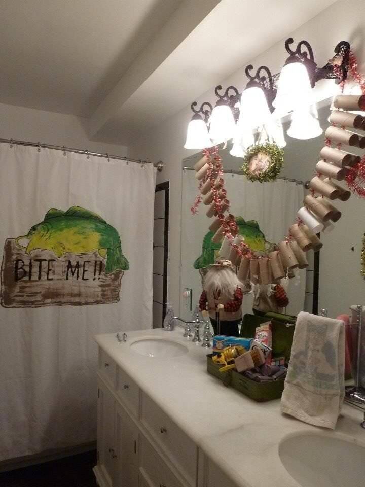 String Up Some TP Rolls For Bathroom Garlands