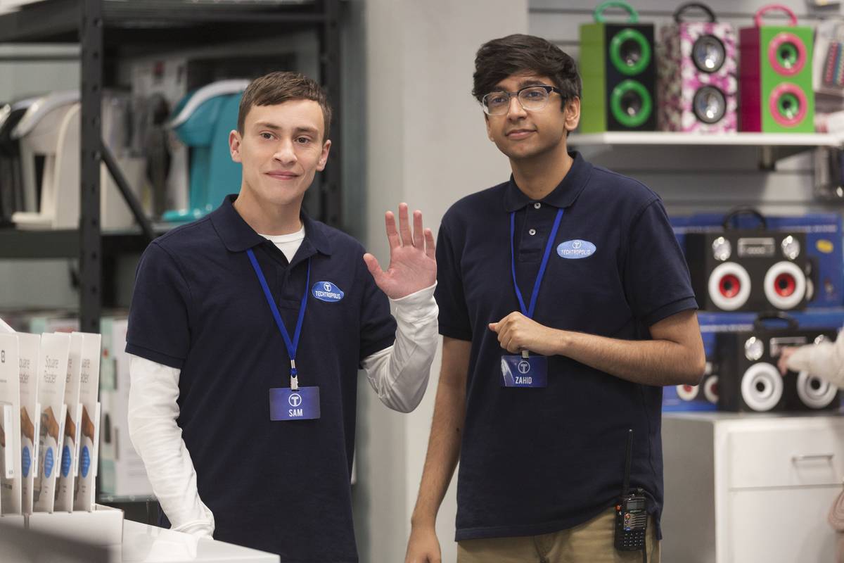 two young men in atypical