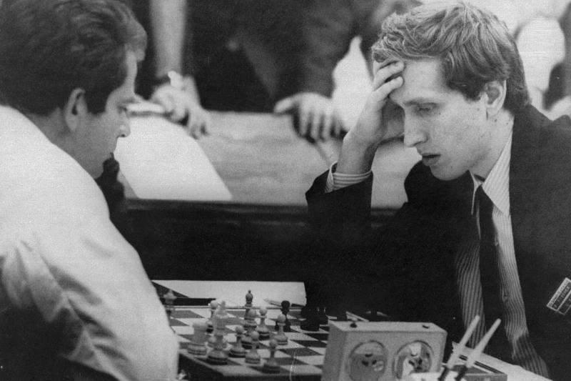 Chess Game Between Bobby Fischer and Boris Spassky