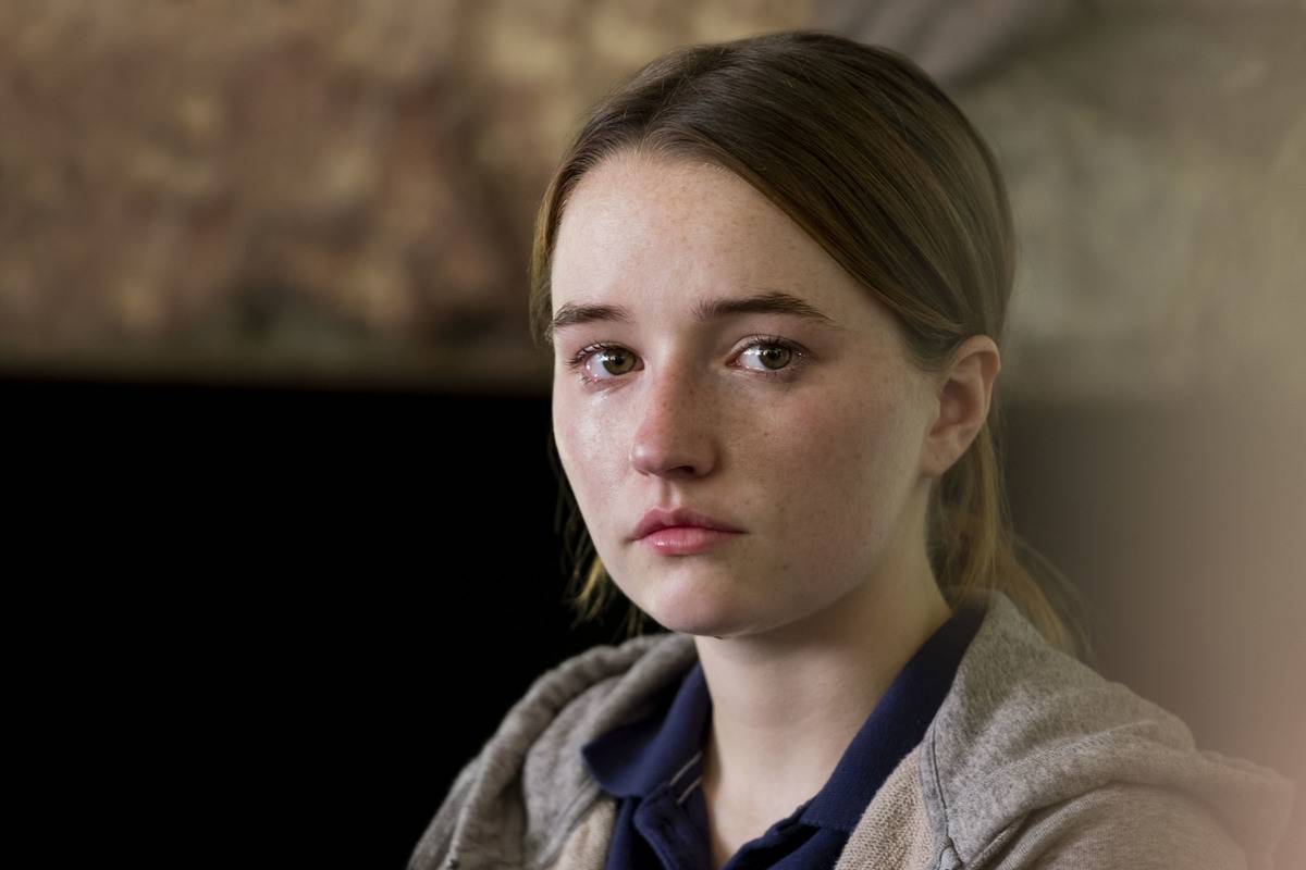 a young actress crying in unbelievable