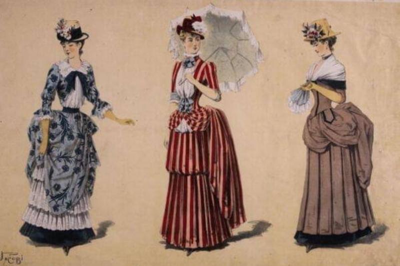 Bustles Were Meant To Emphasize Women's Back Ends Bustles Were Meant To Emphasize Women's Back Ends